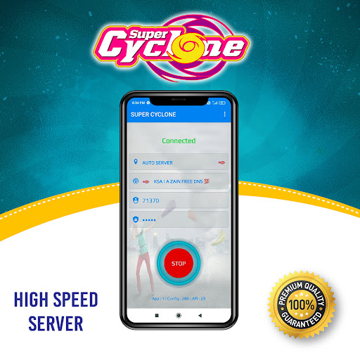 Super Cyclone Vpn ဖန်သားပြင်ဓာတ်ပုံ 2