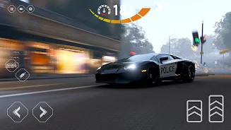 Polizei Auto Rennen Spiele Screenshot 3