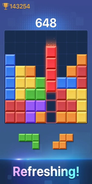 Block Rush Ảnh chụp màn hình 1