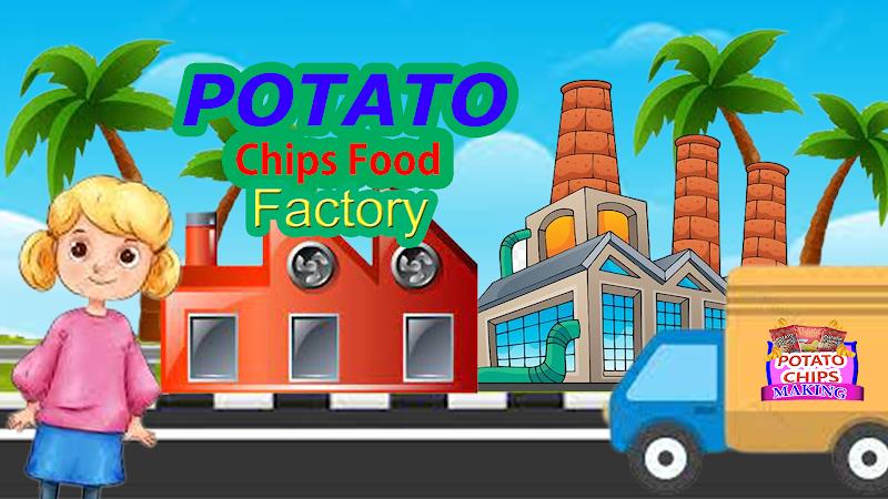 Potato Chips Food Factory Game स्क्रीनशॉट 3