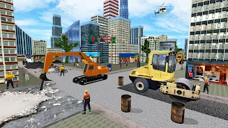 Road Construction Builder:City Screenshot 2