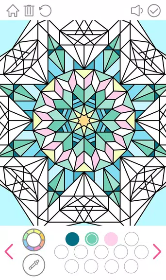 Mandala Color Game Antistress ภาพหน้าจอ 3