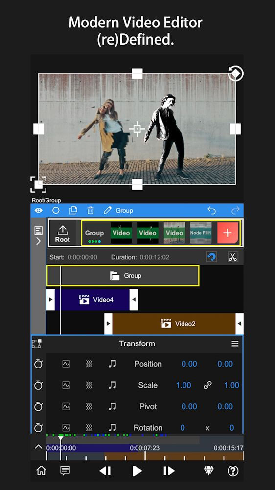 Node Video - Pro Video Editor Screenshot 1