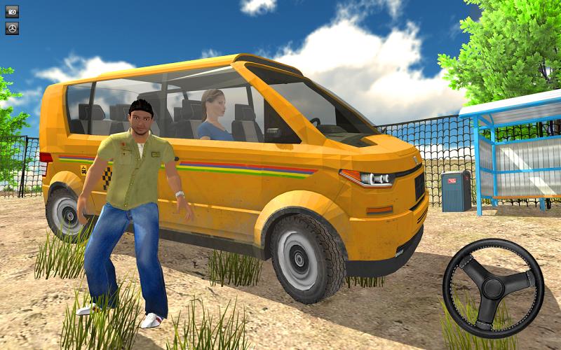 Offroad Mountain Car Simulator: Taxi Driving 2021 Tangkapan skrin 1