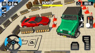 Jeep Parking Game - Prado Jeep ภาพหน้าจอ 1