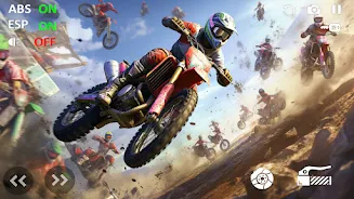 Motocross Beach Bike Games 3D スクリーンショット 2