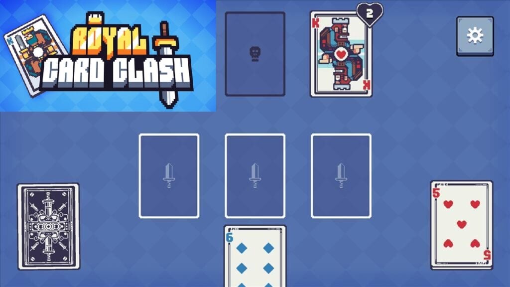 Royal Card Clash è un nuovo giro per solitario dove sconfiggi le carte reali!