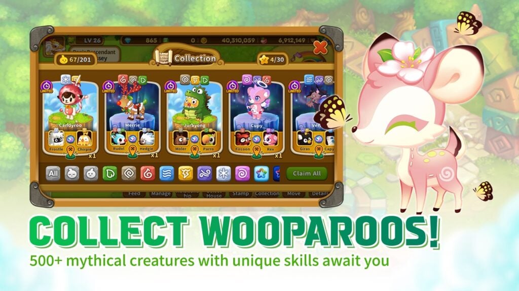 Wooparoo Odyssey เป็นเกมสะสมใหม่ซึ่งเป็นเหมือนPokémon Go