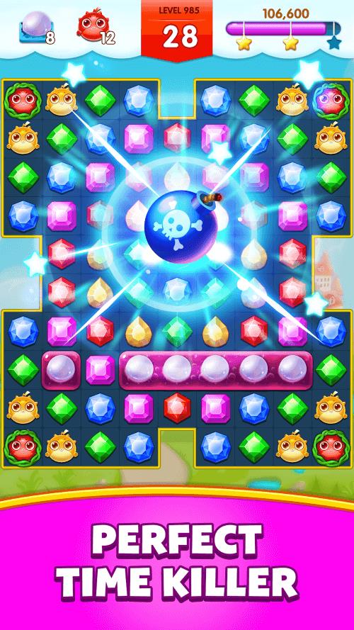 Jewel Legend－Combinar 3 Pedras Screenshot 3