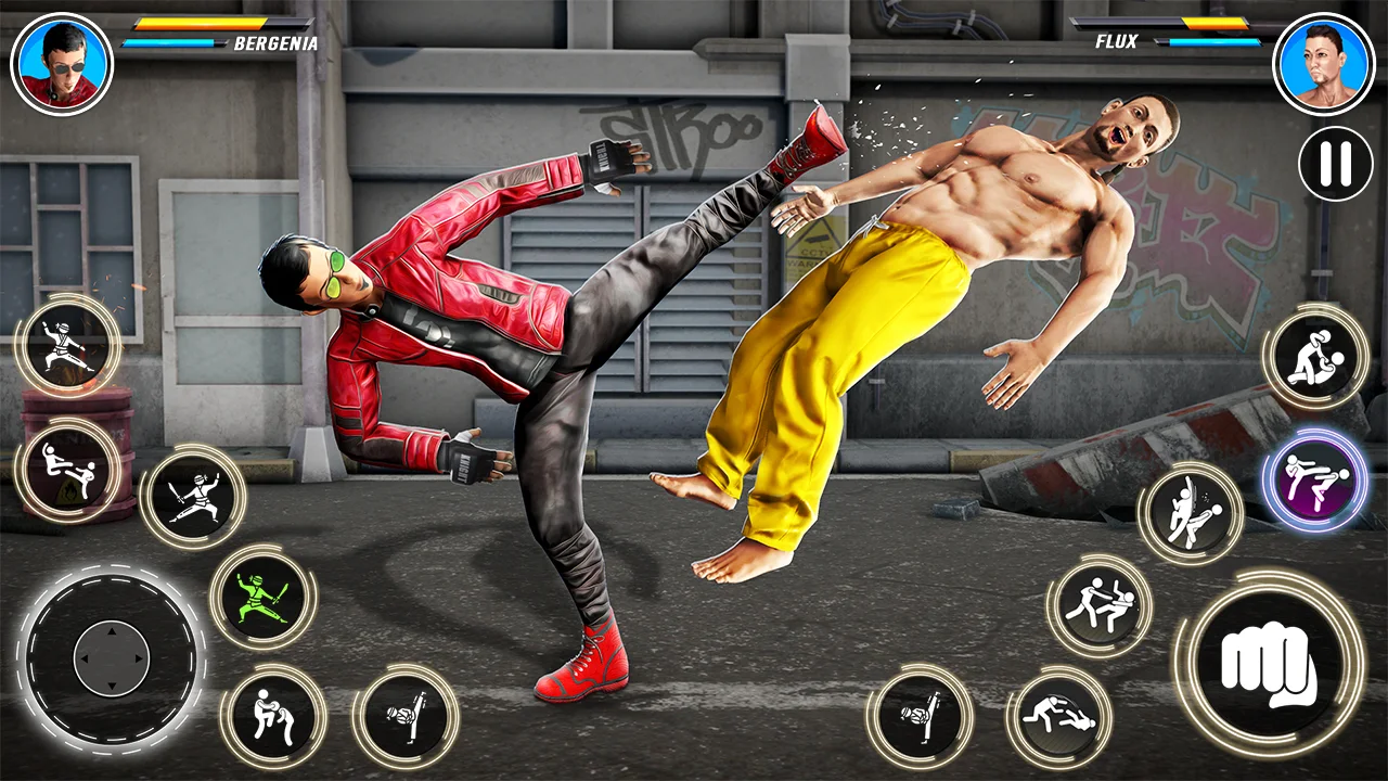 Kung Fu Games - Fighting Games Schermafbeelding 3