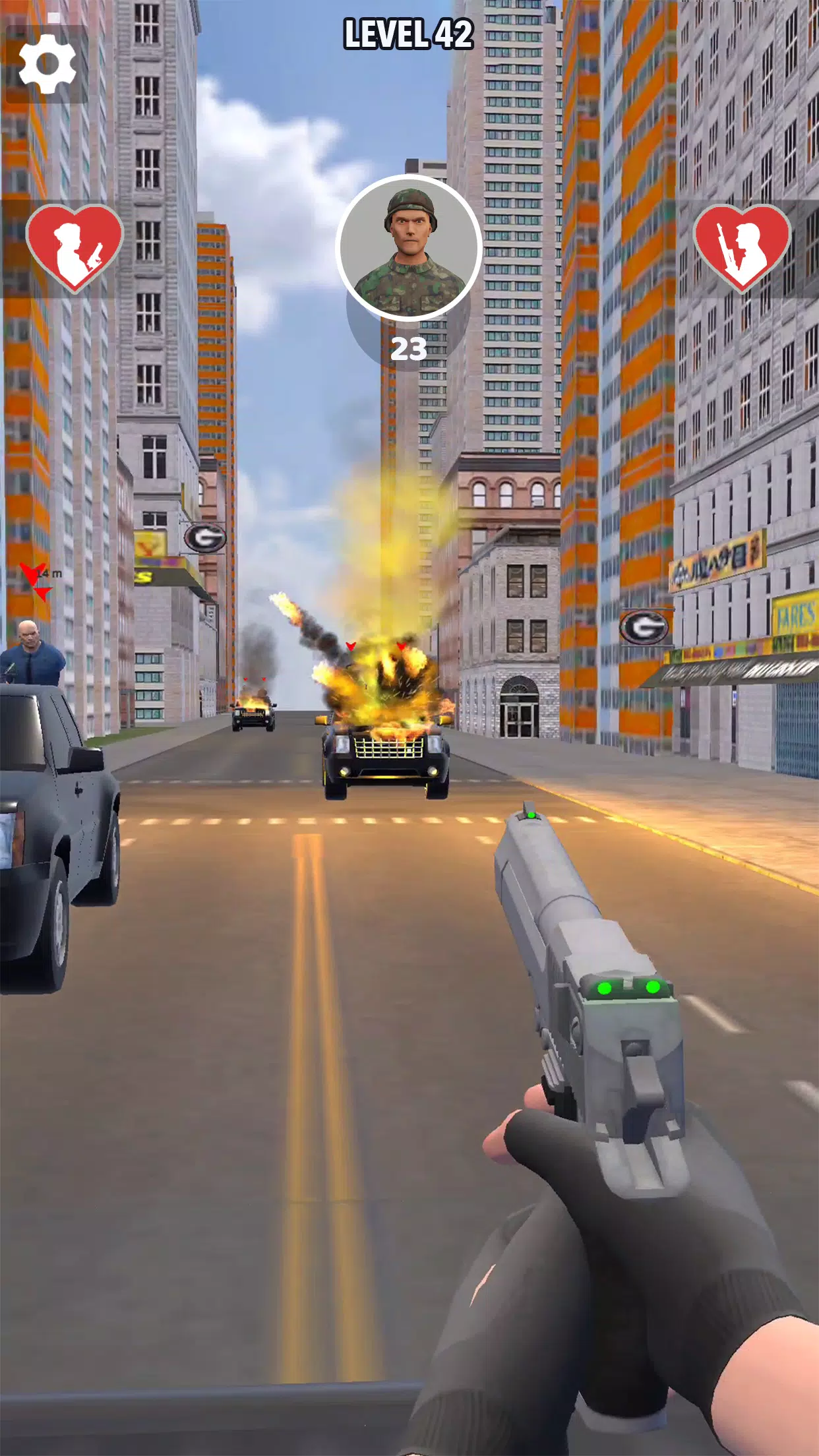 Mr and Mrs Shooter: City Hunt Ảnh chụp màn hình 2