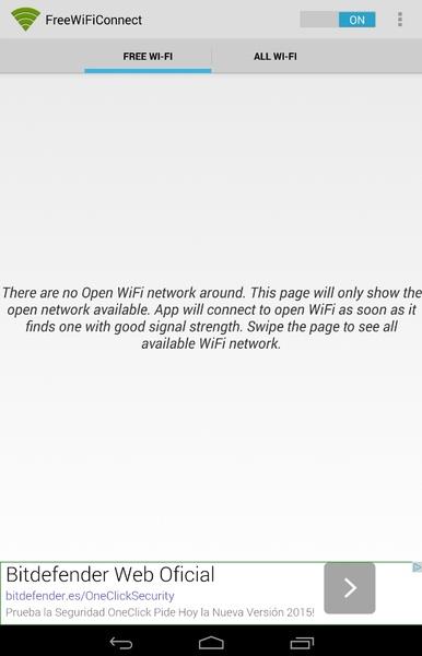 Free Wifi Connect ဖန်သားပြင်ဓာတ်ပုံ 1