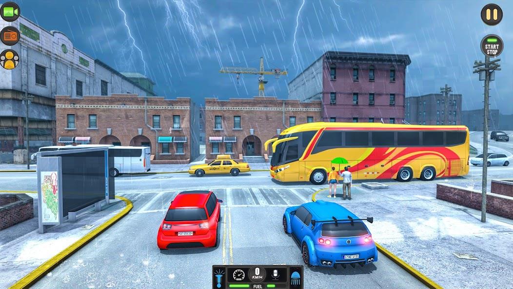 Coach Bus Simulator Games Mod Ảnh chụp màn hình 1