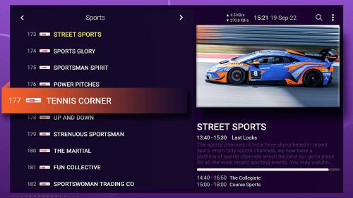 Purple IPTV Screenshot 1