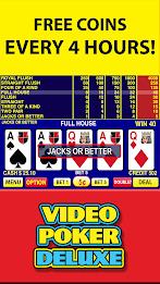 Video Poker Deluxe 螢幕截圖 2