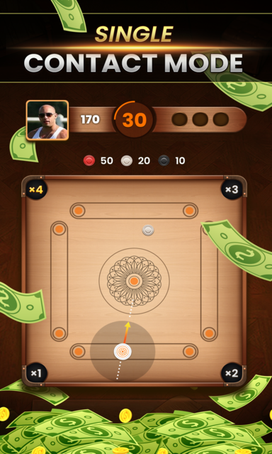 Carrom Cash Capture d'écran 0