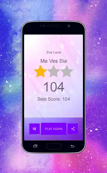 Piano Tiles - Soy Luna Girls Game Ekran Görüntüsü 3