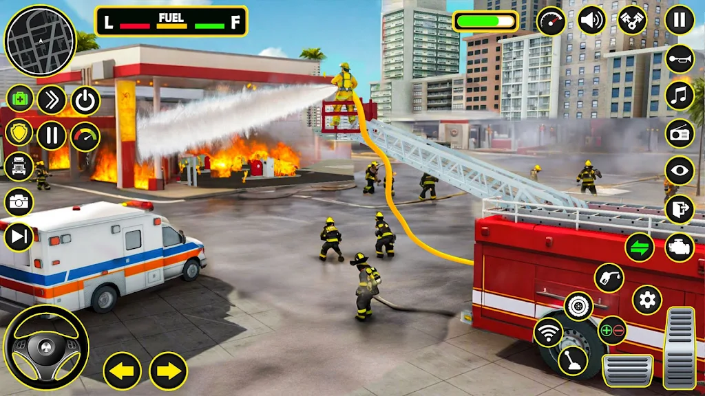 Fire Truck Firefighter Rescue 螢幕截圖 3