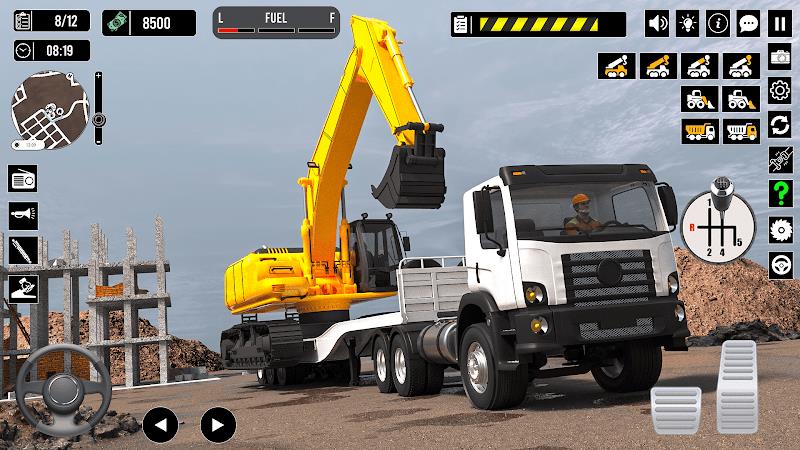 Construction Game: Truck Games Capture d'écran 3