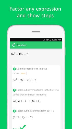 Cymath - Math Problem Solver Screenshot 3