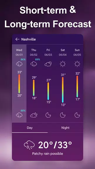 Schermata Weather Live: Accurate Weather 2