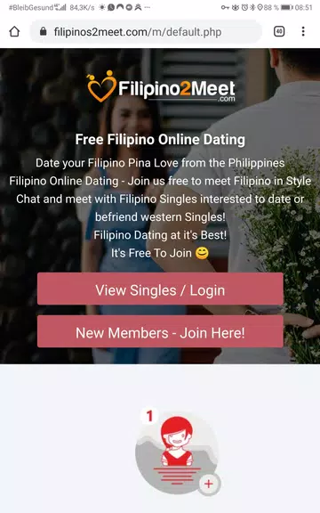 Filipino Philippines Dating Screenshot 0