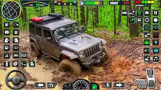 Offroad Mud Jeep Simulator 3d Скриншот 1