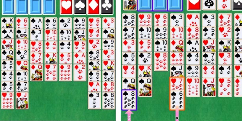 FreeCell: Klasik Kart Oyunu Artık Android'de