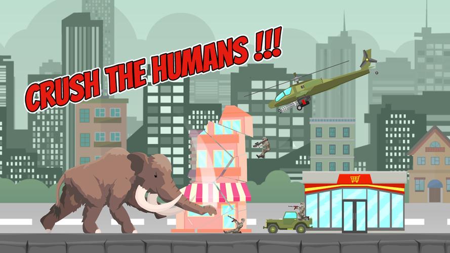 Hybrid Mammoth: City Rampage Schermafbeelding 1