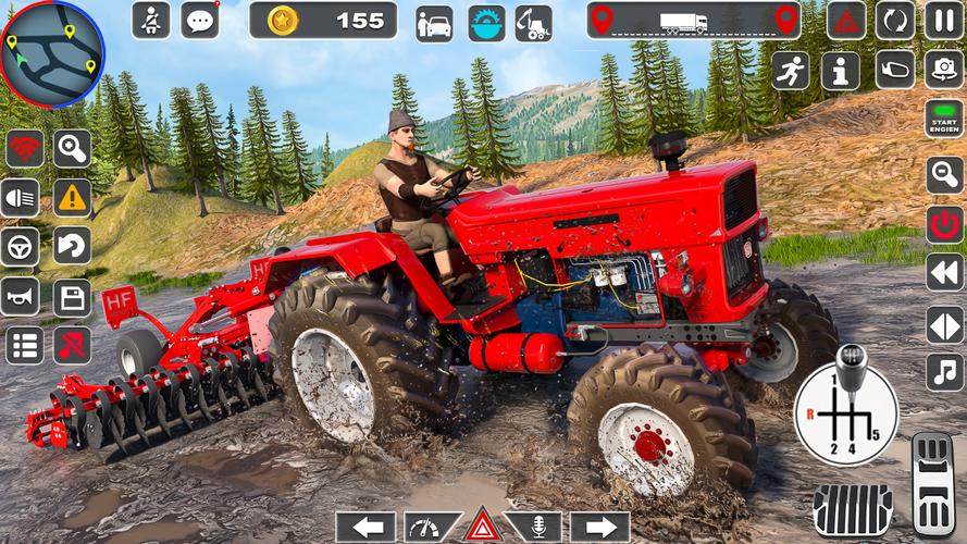 Tractor Driving Farming Games Screenshot 1