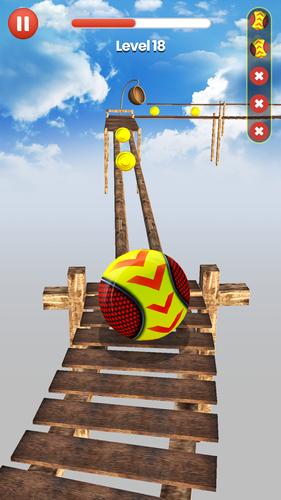 Rolling Sky: Balance Ball Game Captura de tela 0