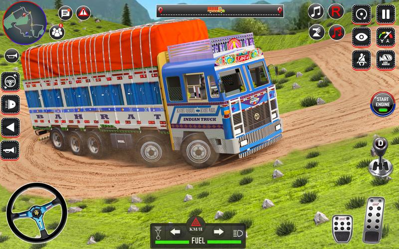 Indian Truck Drive Truck Games स्क्रीनशॉट 2