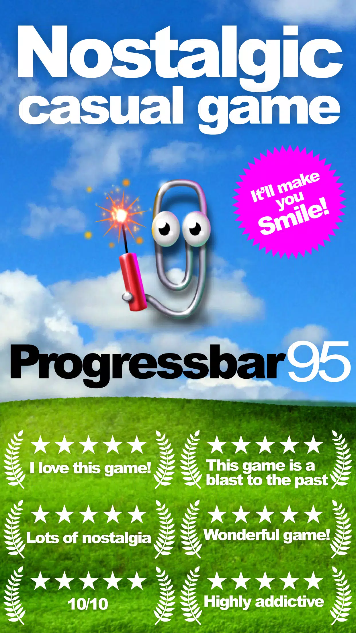 Progressbar95 - nostalgic game 螢幕截圖 0