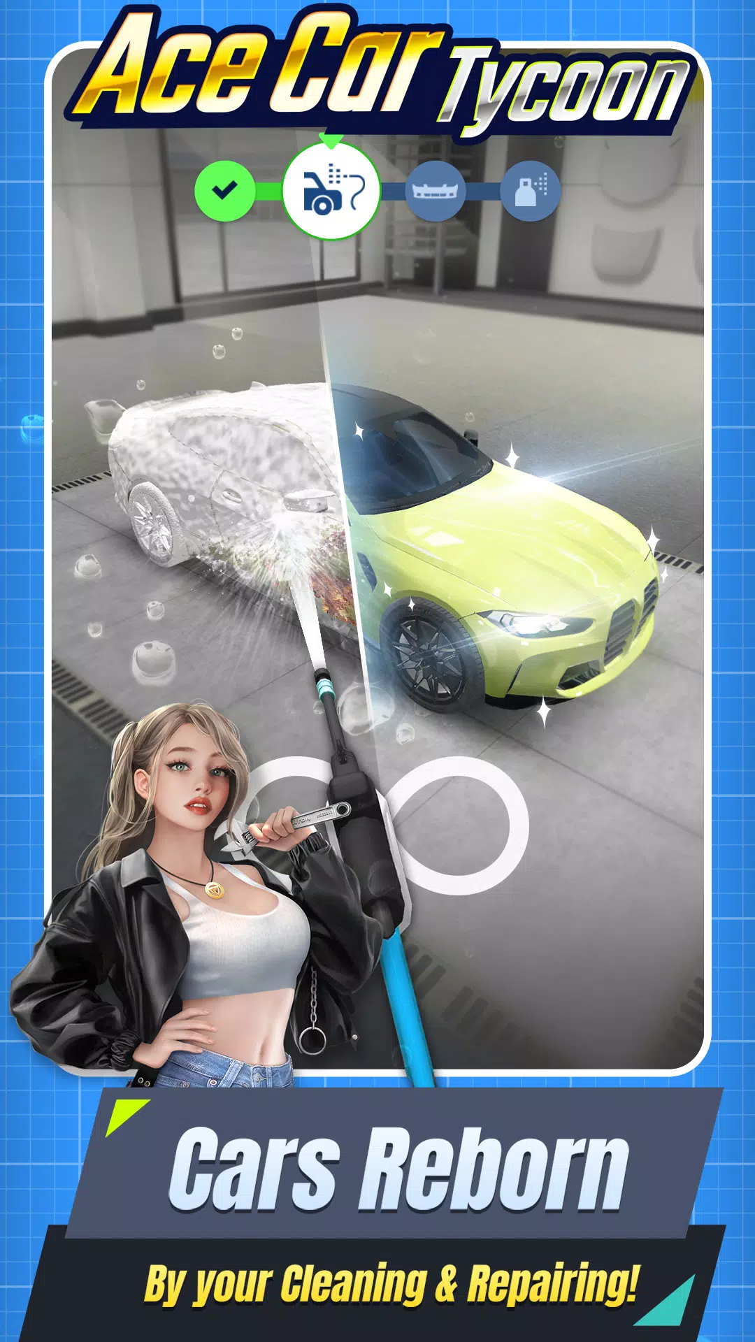 Ace Car Tycoon ภาพหน้าจอ 1