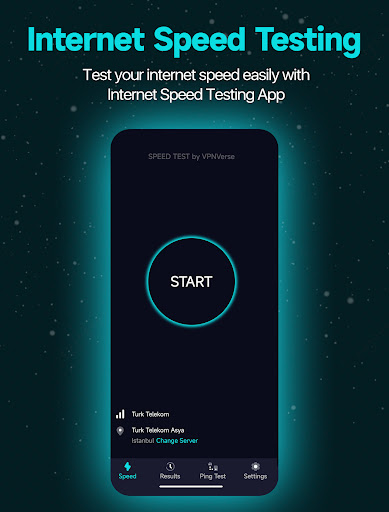 Internet Speed Test - VPNVerse Capture d'écran 0