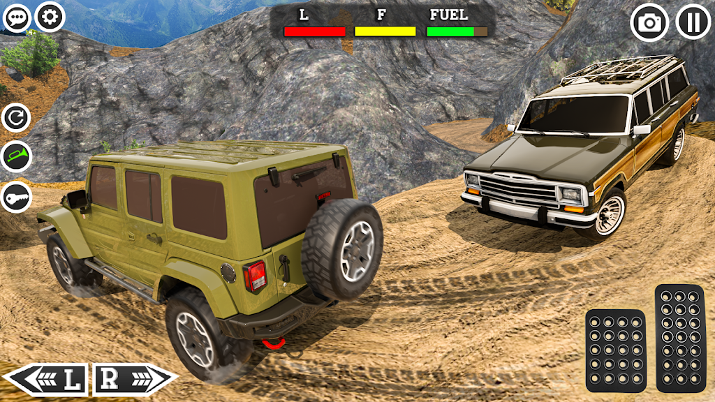 4x4 Mountain Climb Car Games应用截图第2张