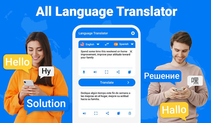 All Translate Language App 스크린샷 0