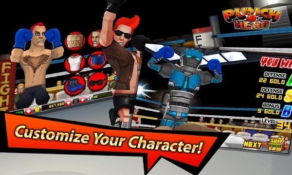 Punch Hero mod apk onbeperkt geld