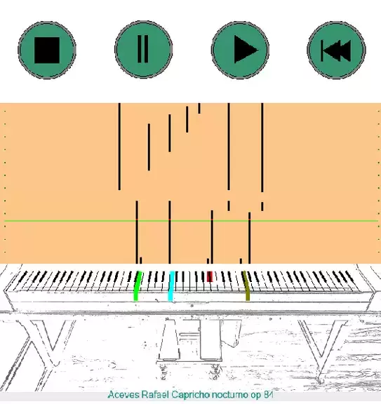 Virtual Pianola Capture d'écran 0