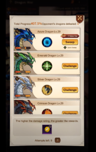 Cara Menguasai Perang Dragon di Omniheroes