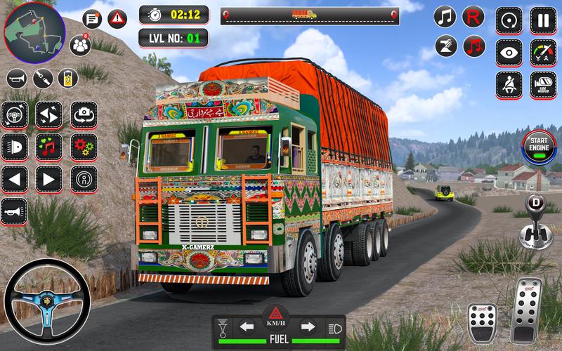 Indian Truck Drive Truck Games स्क्रीनशॉट 1