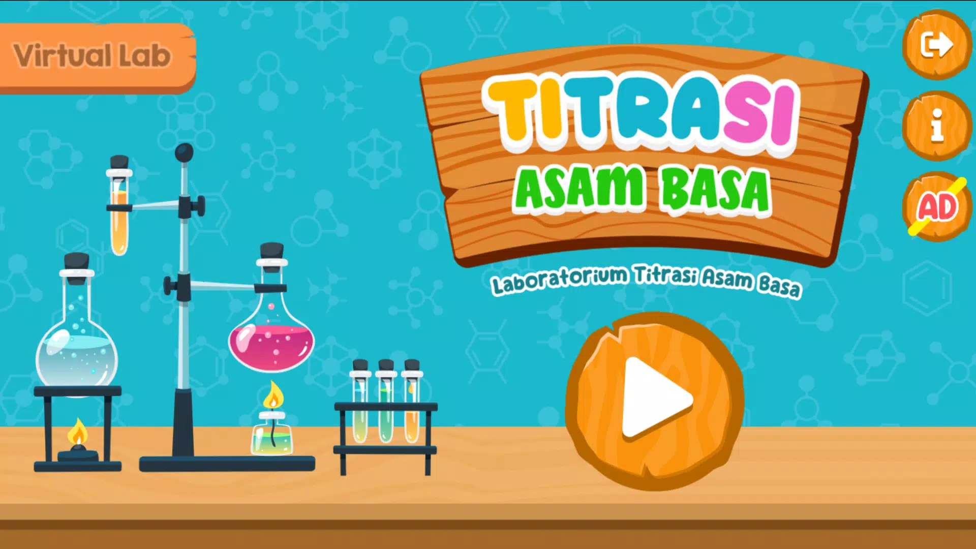 Virtual Lab Titrasi Asam Basa ภาพหน้าจอ 0