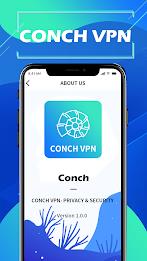 Conch VPN-Privacy & Security Tangkapan skrin 0