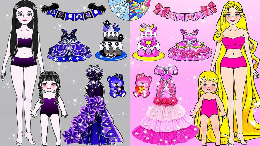 Paper Dolls Diary DIY Dress Up Screenshot 1