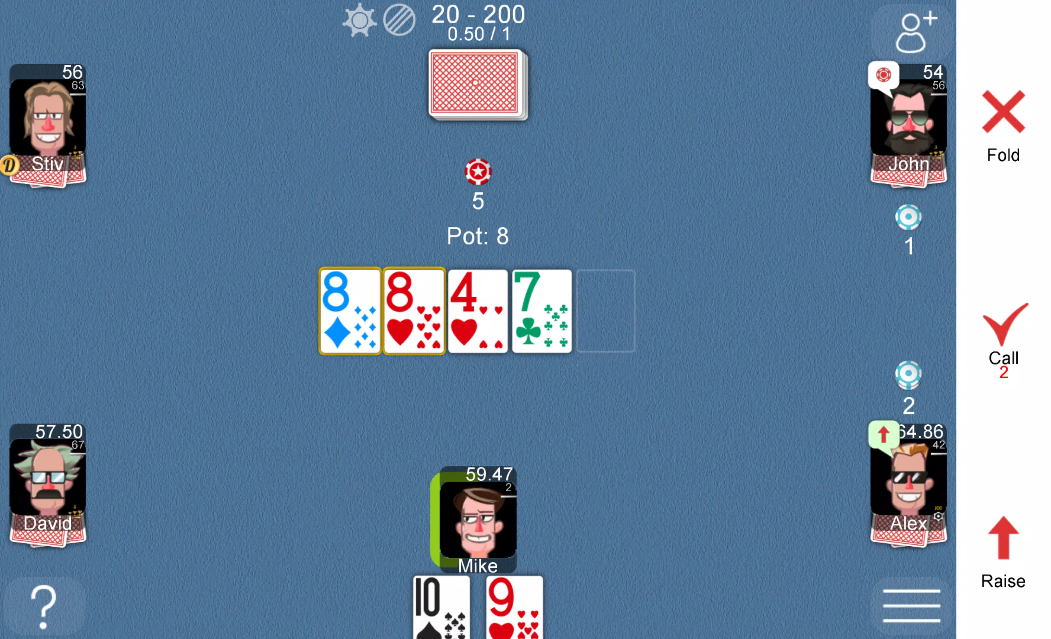 Poker Online ဖန်သားပြင်ဓာတ်ပုံ 2