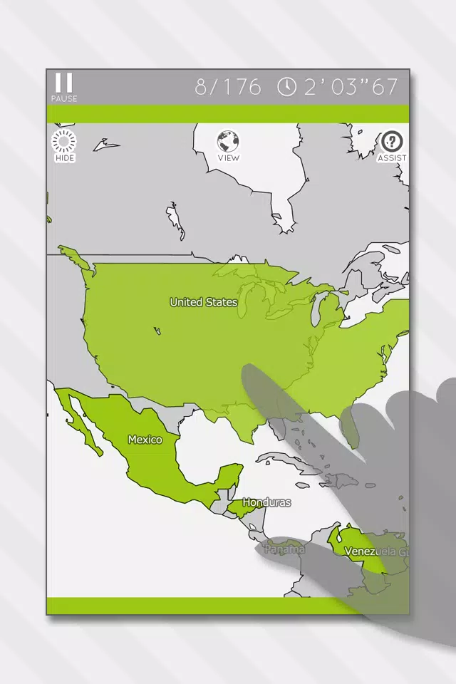 E. Learning World Map Puzzle ภาพหน้าจอ 0