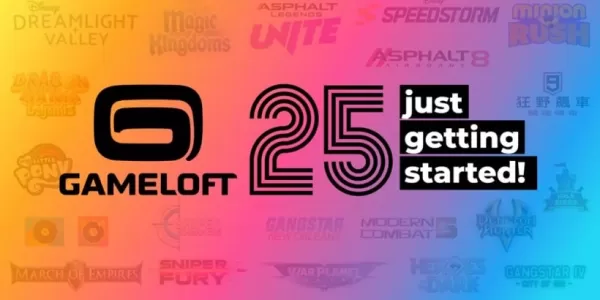 Gameloft oznacza 25 lat z prezentami w grze