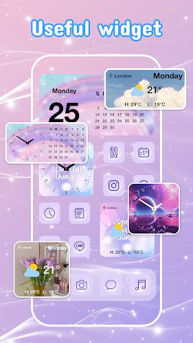 Themes : Wallpapers & Widgets Tangkapan skrin 1