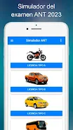 Simulador Examen ANT Ecuador स्क्रीनशॉट 1