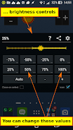 Brightness Control & Dimmer Ảnh chụp màn hình 1